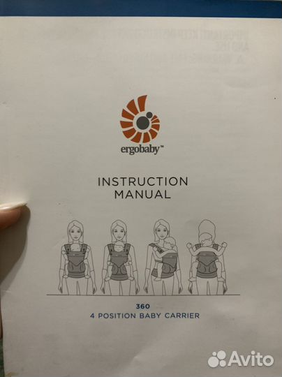 Эргорюкзак ergobaby 360