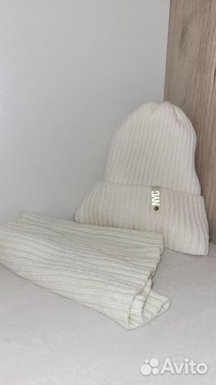 Комплект шапка и снуд