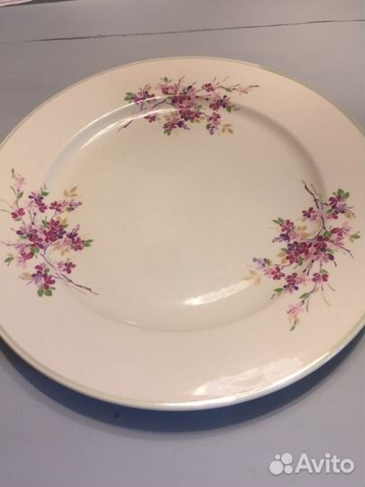 Блюдо 36см Дулевский (Кузнецовский) фарфор 1992г