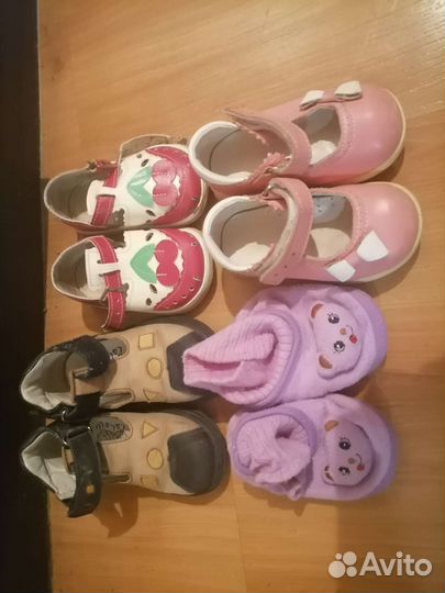 Детские вещи и обувь пакетом на девочку