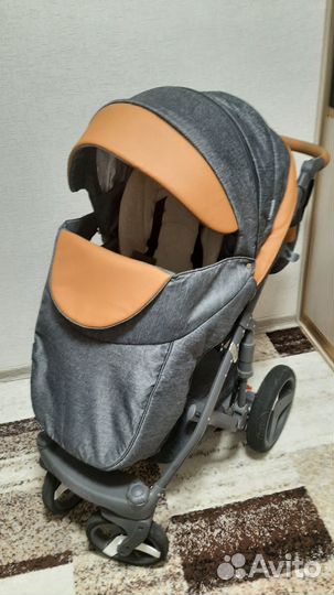 Коляска Adamex monte carbon 2 в 1