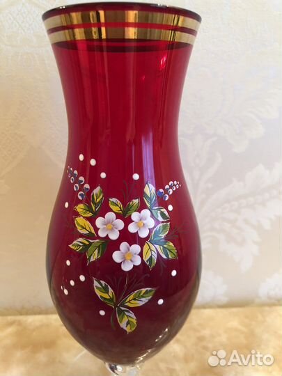 Ваза для цветов Богемия