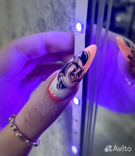 Маникюр гель лак