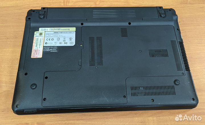 MSI CX640 (Core i5 2520m, 6Гб, Nvidia GT 520M 1Гб)