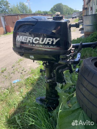 Лодка и Лодочный мотор Mercury 5, 4 тактный