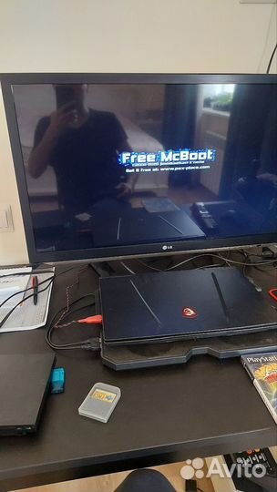 Sony playstation 2 PS2 slim прошитая