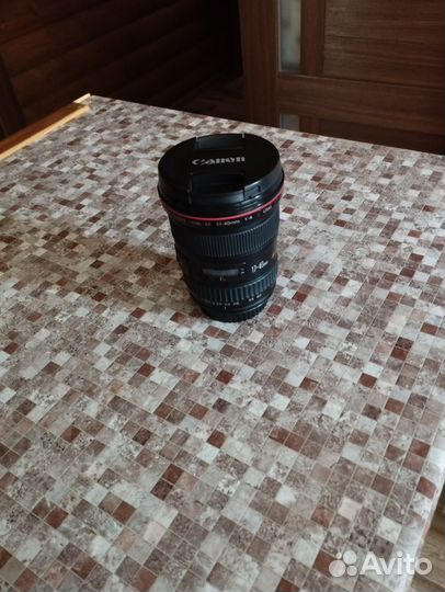 Объектив canon ef
