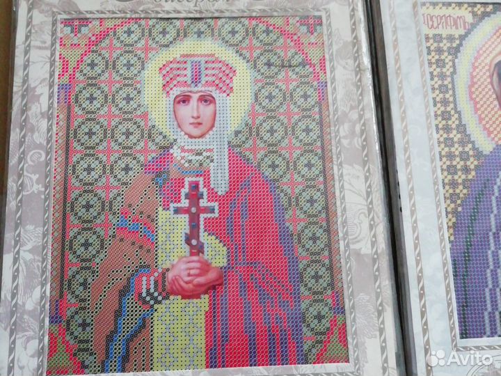 Вышивка бисером икон