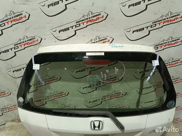 Дверь задняя honda FIT GD1 GD2 GD3 GD4 68100saaj30ZZ белый, NH578 NA6981