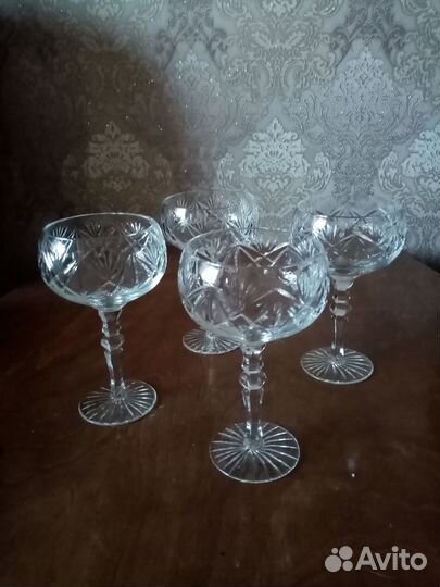 Креманки хрусталь