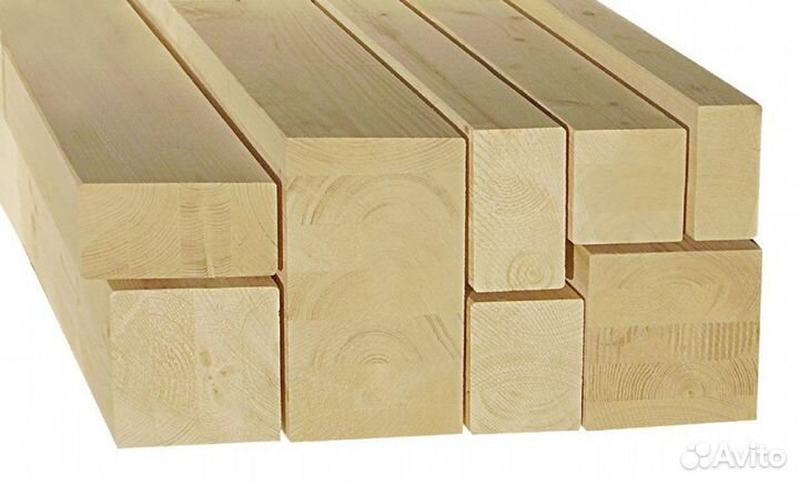 Брус сухой строганый 47*47*3м