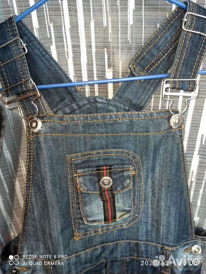 Сарафан джинсовый