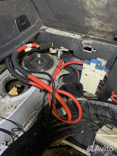 Плюсовой провод акб с пиропатроном Bmw X5 E53 рест