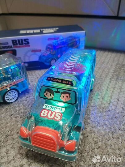 Игрушка автобус музыкальный со светом