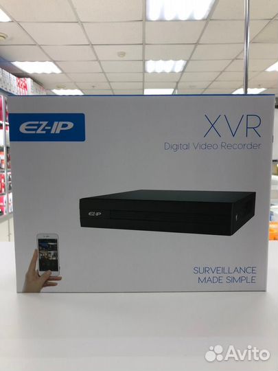 Видеорегистратор 8-кан Dahua EZ-IP EZ-XVR1B08-I