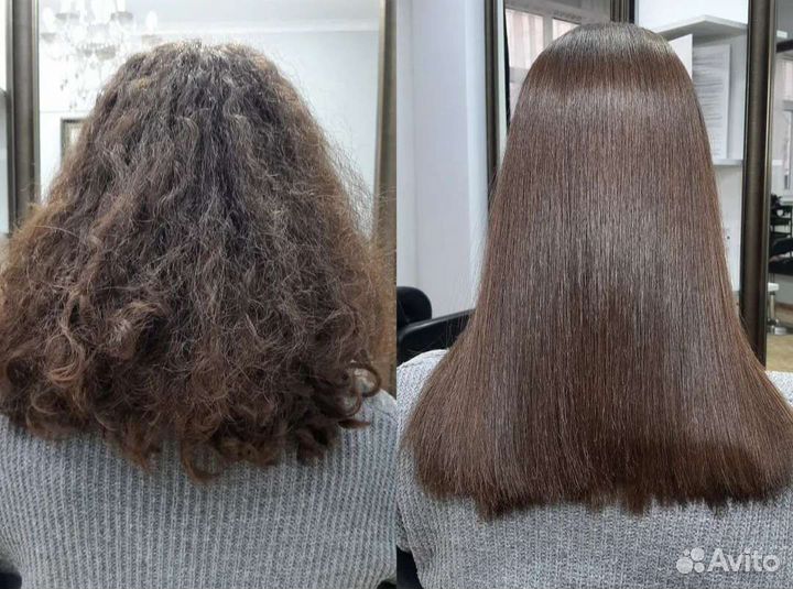 Кератиновое выпрямление волос/ Ботокс