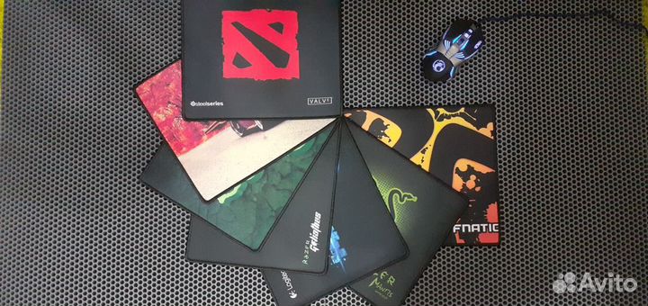 Большие коврики для мышки Micro Wolf Новые 30х25