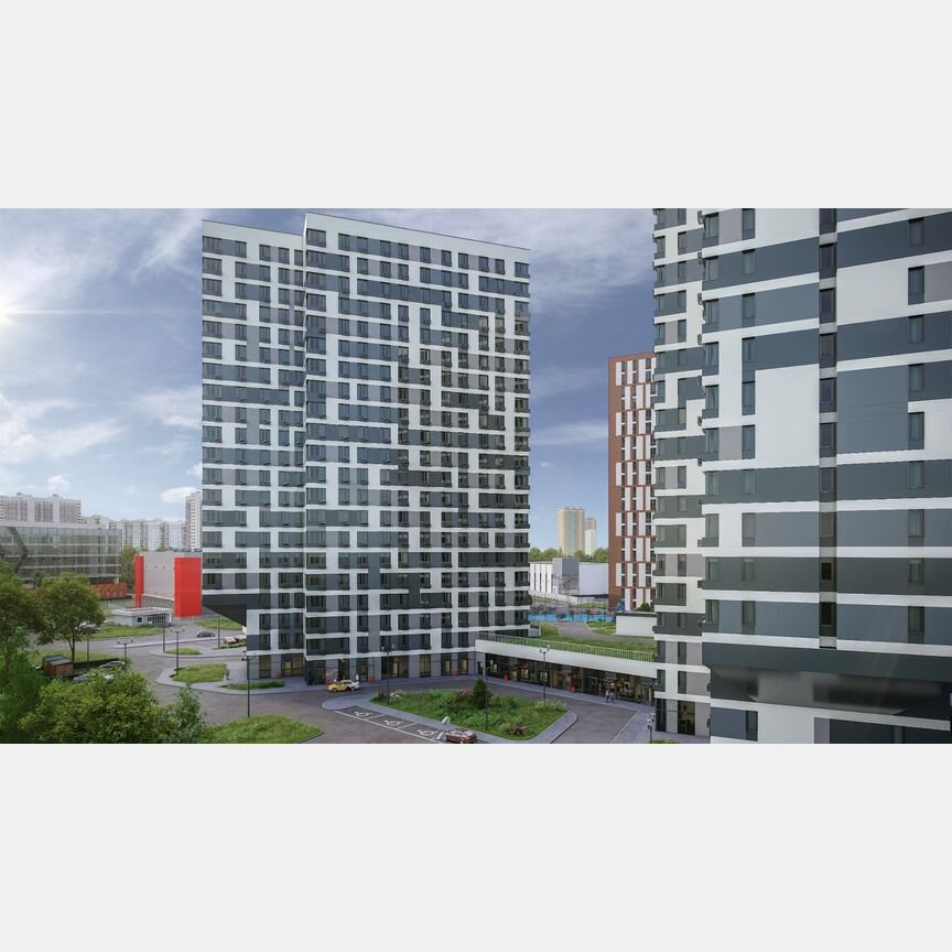 Апартаменты-студия, 20,5 м², 16/21 эт.