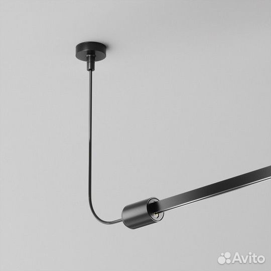 Токопровод концевой Maytoni Accessories for tracks Flarity TRA154C-SB1-B