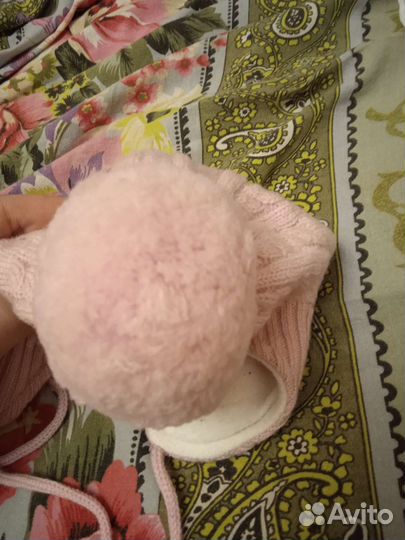 Шапка зимняя для девочки Janus Янус (47-49 р)