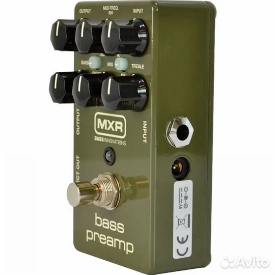 Басовый эффект MXR bass preamp M81