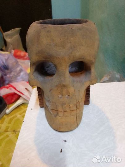 Пепельница череп