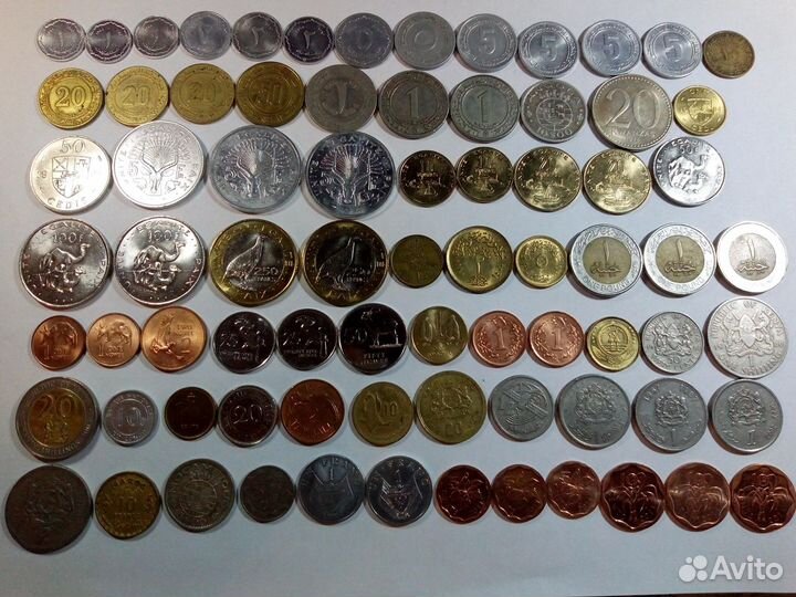 Монеты стран Африки