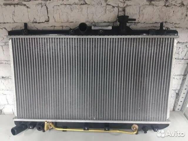 Радиатор охлаждения двигателя акцент автомат