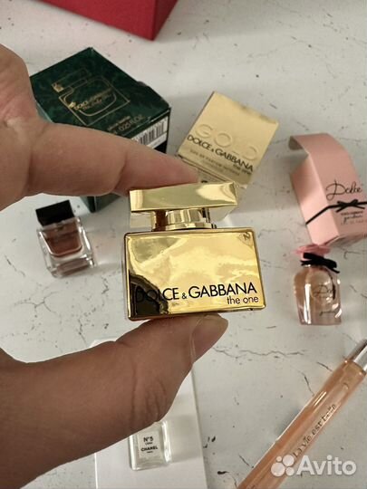 Миниатюры парфюмерии dolce Gabbana versace lancom