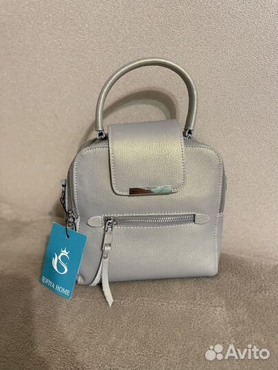 Сумка женская кожаная с ручкой