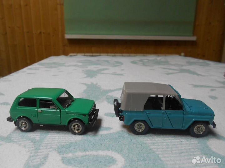 Модели авто СССР 1:43 Нива ваз-2121