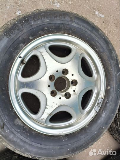 Колеса mercedes r16 w140 s500 5x112 continental