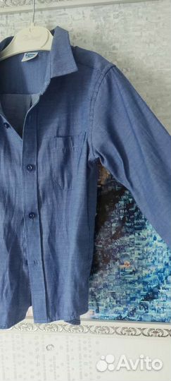 Рубашка для мальчика 116