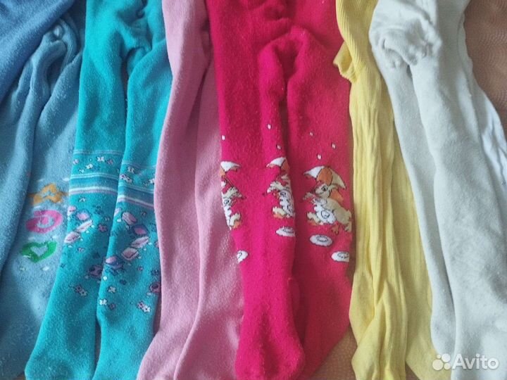 Колготки детские, пакет 10шт, 92-98 см