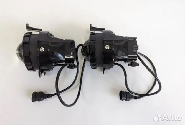 Противотуманные фары линза Приора Газель Новые