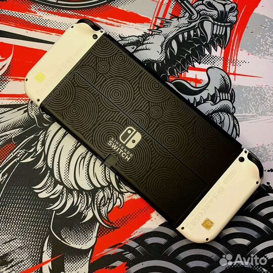 Новая Nintendo Oled Pico 300 гб + бесплатные игры