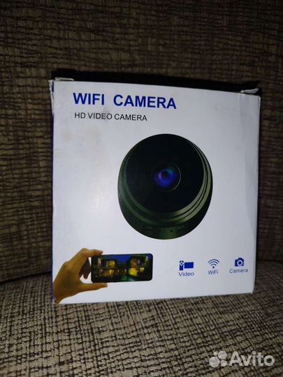 Камера видеонаблюдения wifi мини