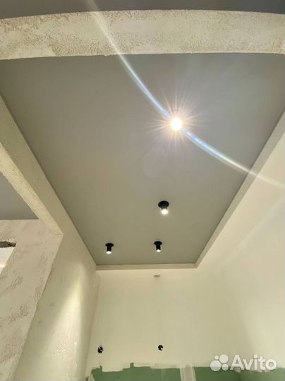 Натяжные потолки. Замер в день обращения