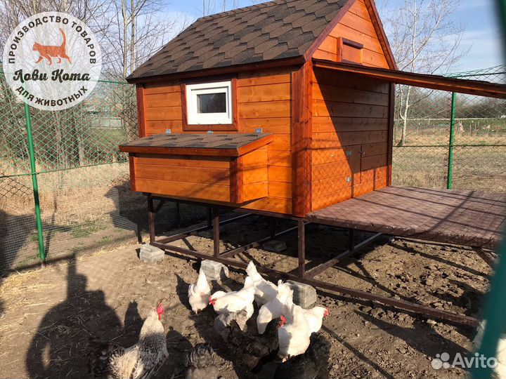Курятник утепленный для кур 