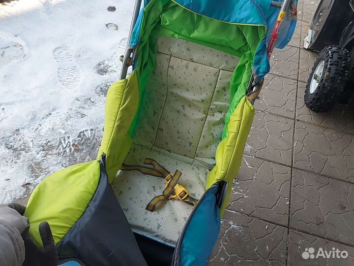 Детские санки с колесами