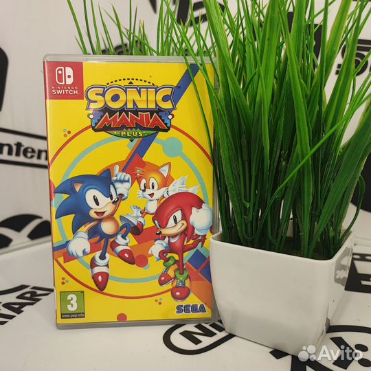 Sonic Mania NSwitch б/у