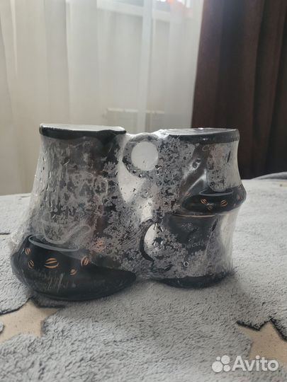 Кофейный набор Турка (набор с чашками) керамика