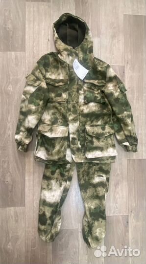 Демисезонный костюм мох