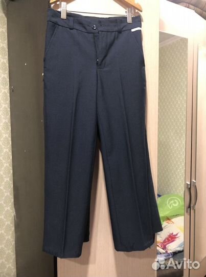 Школьная форма для мальчиков 134 140 серо-синяя dr