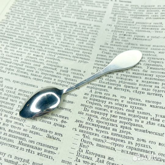 Чайная / кофейная ложка на первый зуб серебро