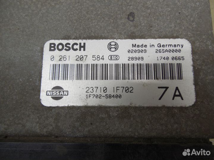 Блок управления двигателем Micra (K11E) 1992-2002