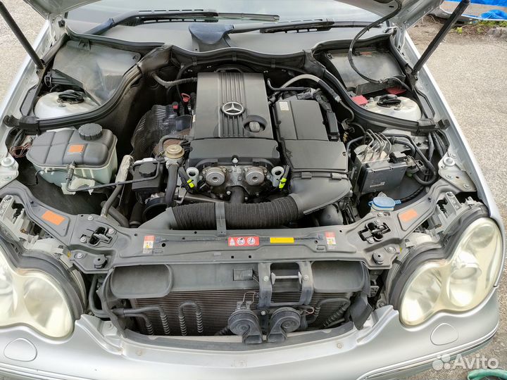 Разбор mercedes w203