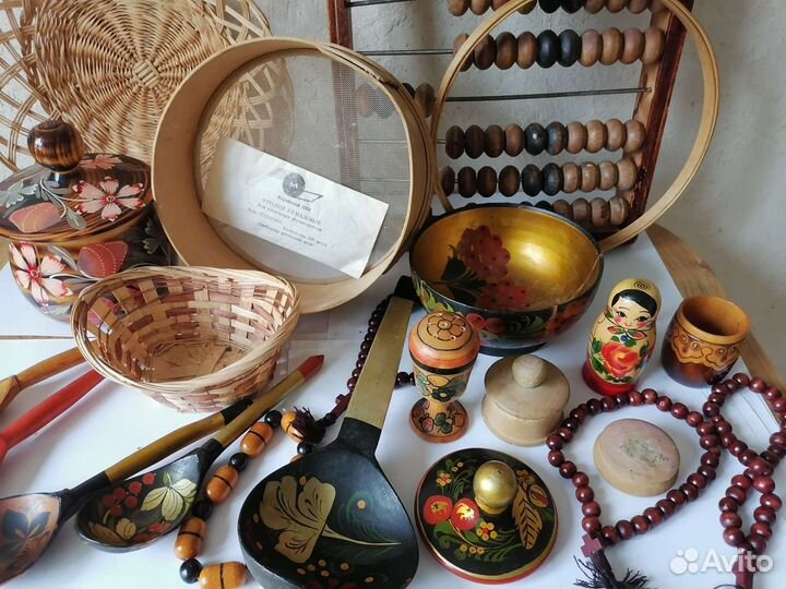 Деревянный винтаж СССР