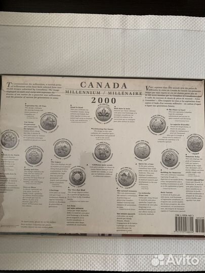 Набор монет Канада;Крым;Альбомы для монет