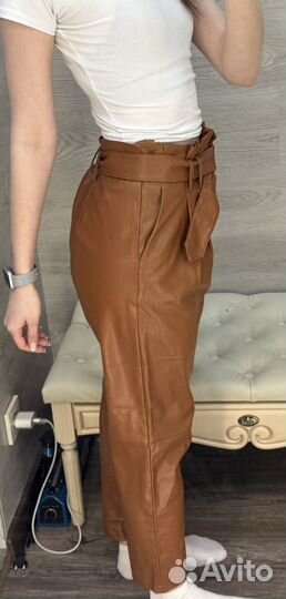 Брюки кожаные 46 Koton